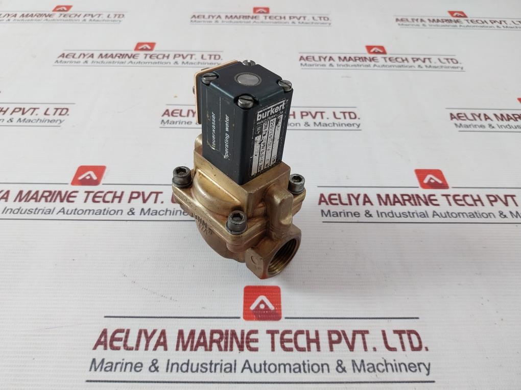 Burkert 181-a Solenoid Valve Pn: 0,2-10 Bar 50/60Hz 8W