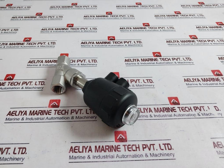 Burkert 2000 A 13.0 PTFE VA Air Operated Oblique Valve 1/2”