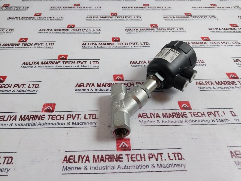 Burkert 2000 A 13.0 PTFE VA Air Operated Oblique Valve 1/2”