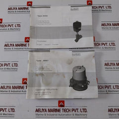 Burkert 2000 A 32,0 Ptfe Va Pneumatic Control Unit 230v 60hz 8w