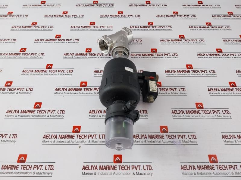 Burkert 2000 A 32,0 Ptfe Va Pneumatic Control Unit 230v 60hz 8w