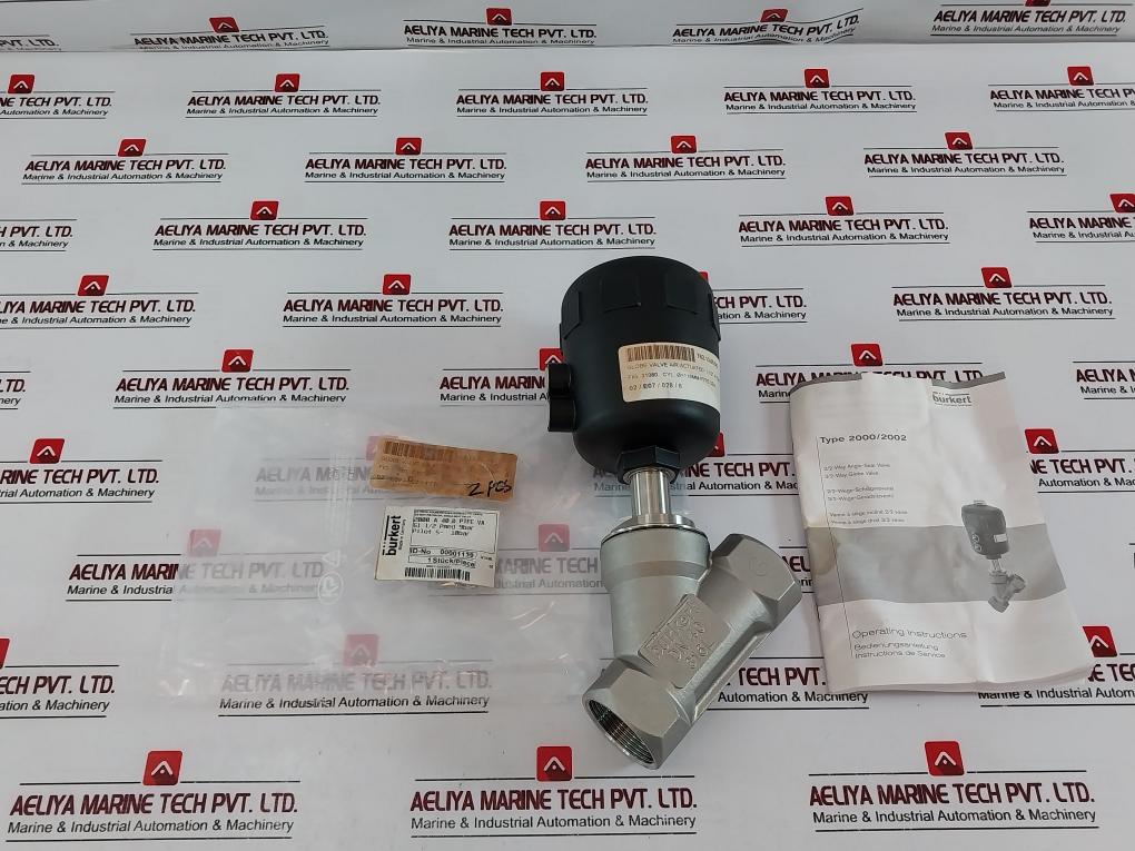 Burkert 2000 A 40,0 Ptfe Va Fluid Control Valve 00001139