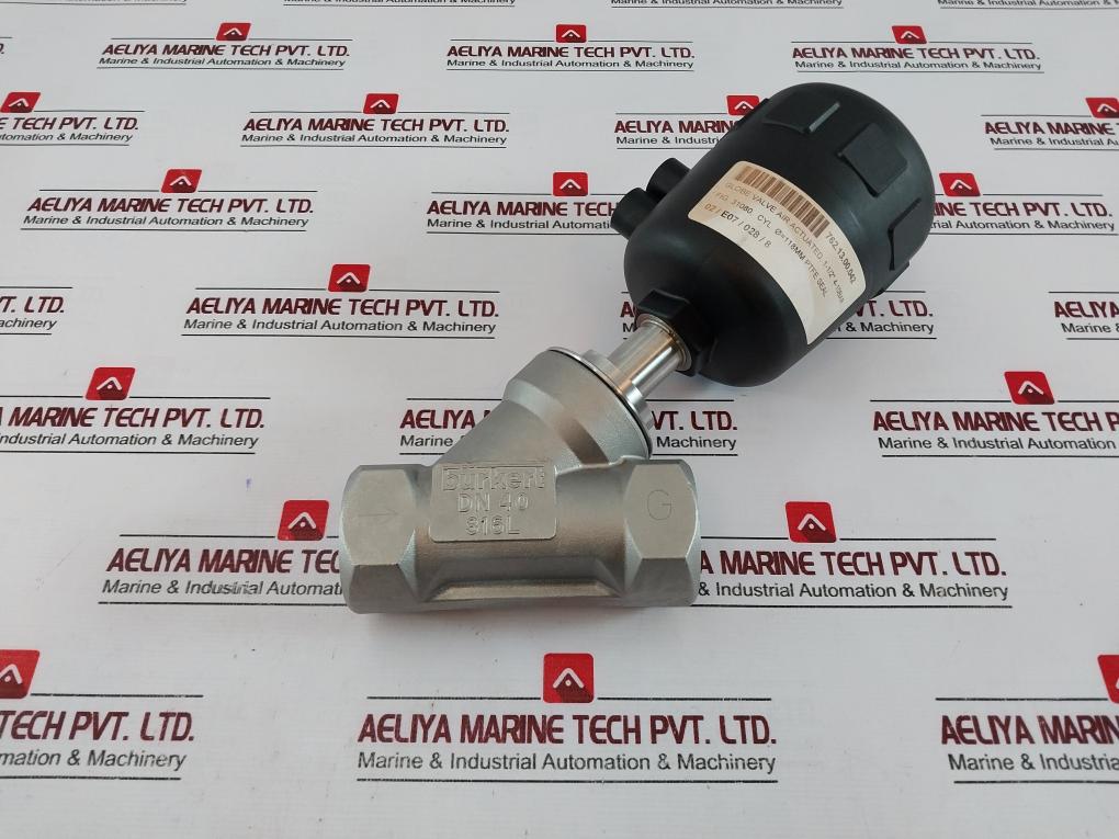 Burkert 2000 A 40,0 Ptfe Va Fluid Control Valve 00001139