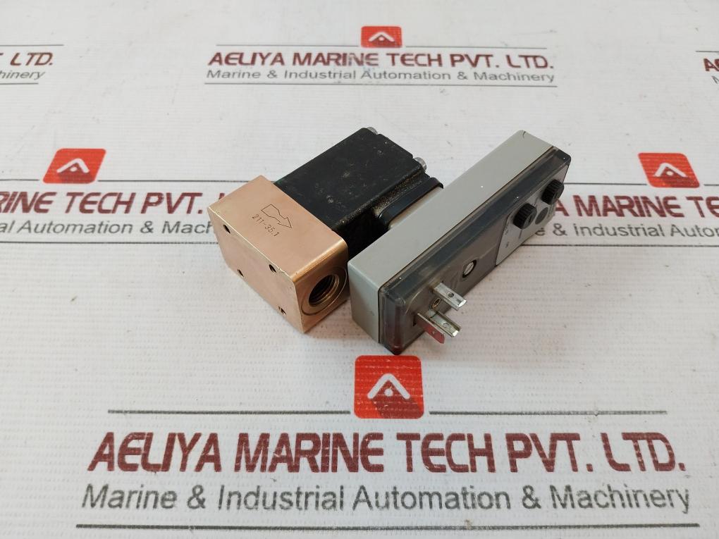 Burkert 211-a-02,0-h-ms Direct-acting Plunger Valve Kaeser 9.1167.1 Time Drain