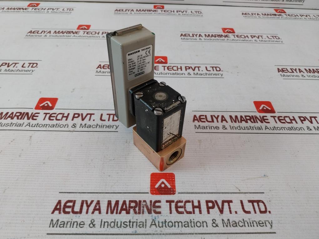 Burkert 211-a-02,0-h-ms Direct-acting Plunger Valve Kaeser 9.1167.1 Time Drain