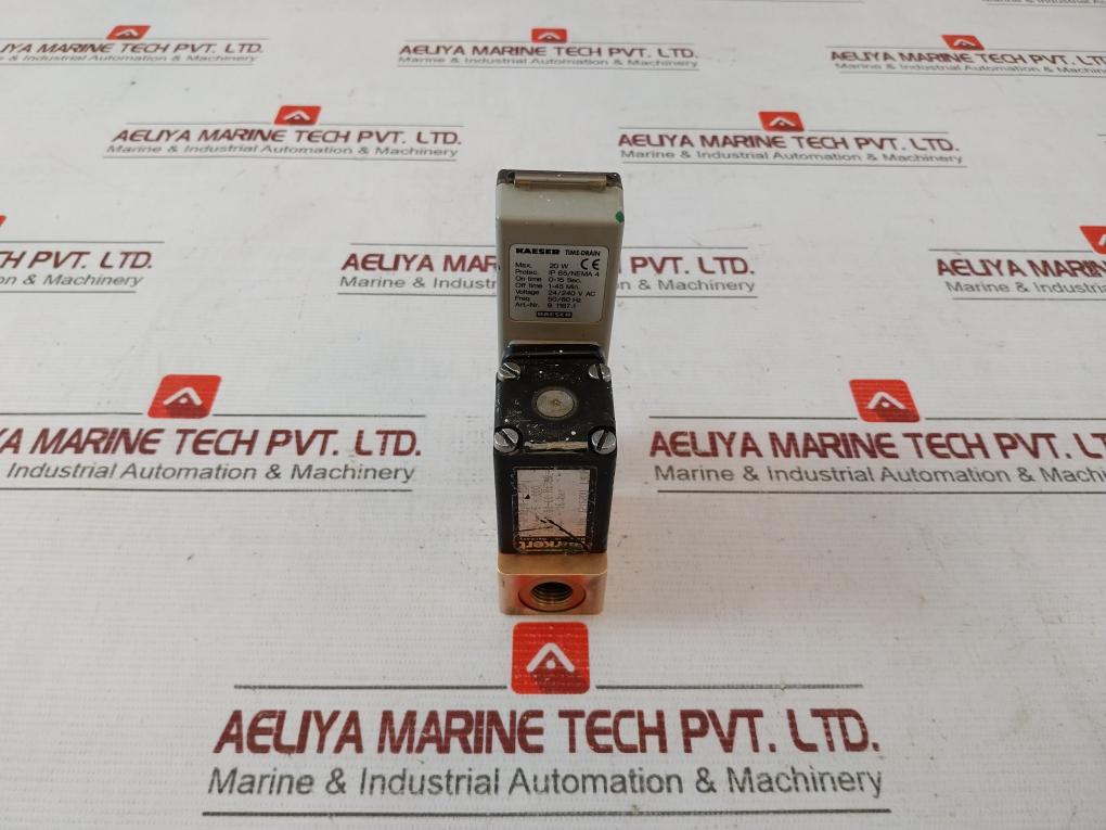 Burkert 211-a-02,0-h-ms Direct-acting Plunger Valve Kaeser 9.1167.1 Time Drain