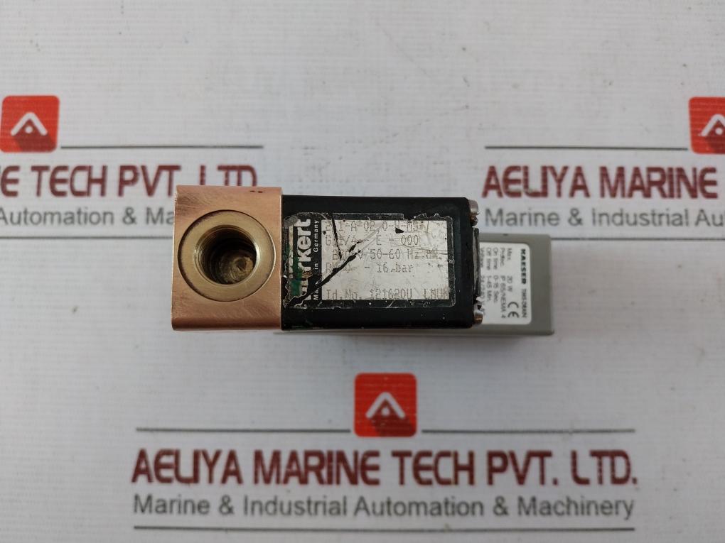 Burkert 211-a-02,0-h-ms Direct-acting Plunger Valve Kaeser 9.1167.1 Time Drain