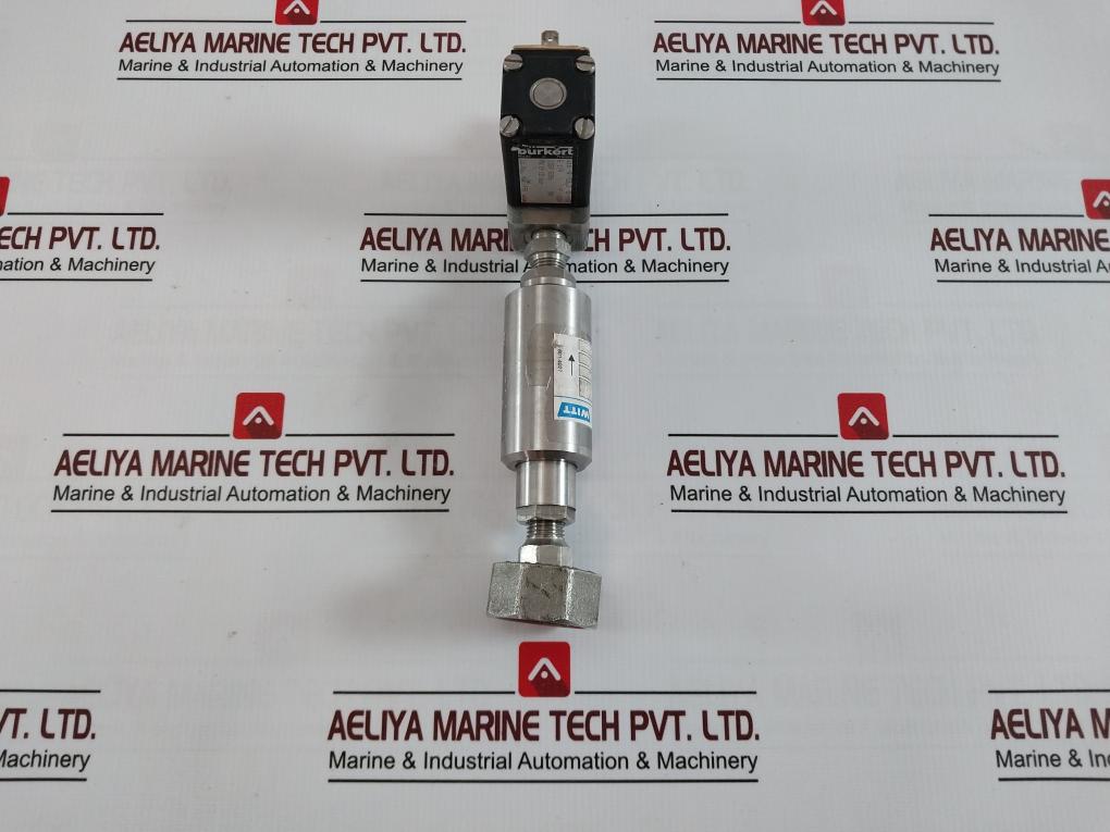 Burkert 211-a-03,0-b-va Direct-acting 2/2-way Plunger Valve W/ Safety Valve