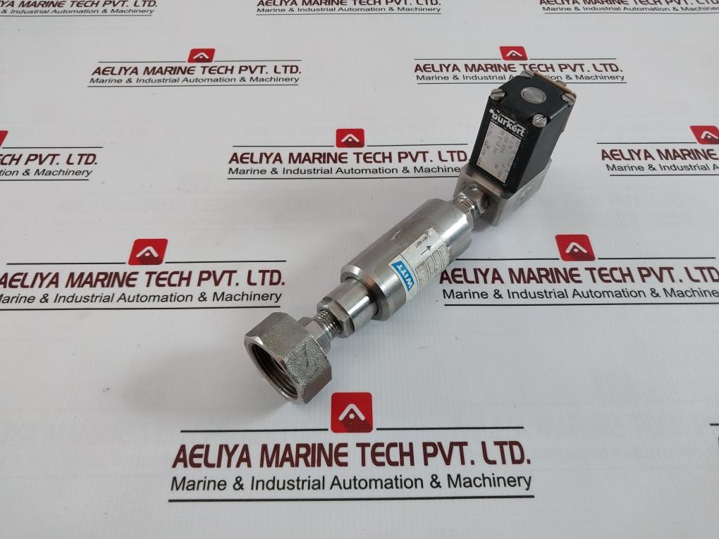 Burkert 211-a-03,0-b-va Direct-acting 2/2-way Plunger Valve W/ Safety Valve