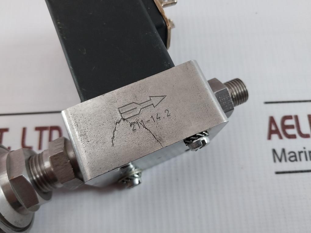 Burkert 211-a-03,0-b-va Direct-acting 2/2-way Plunger Valve W/ Safety Valve