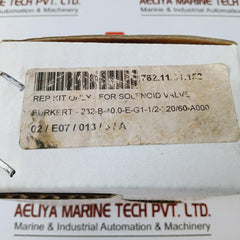 Burkert 232-B-40.0-E Repair Kit for Solenoid Valve G1-1/2 220/60