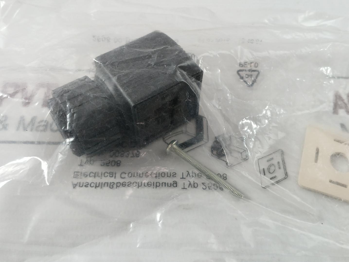 Burkert 2508-00/3 Connector 0-250V Ac/Dc