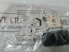 Burkert 2508-00/3 Connector 0-250V Ac/Dcburkert