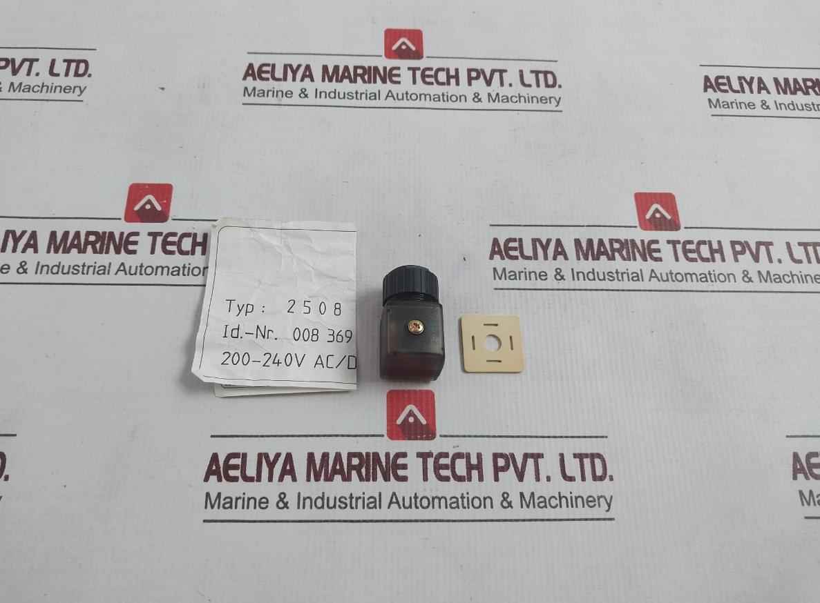 Burkert 2508 Cable Plug Solenoid Valve Connector