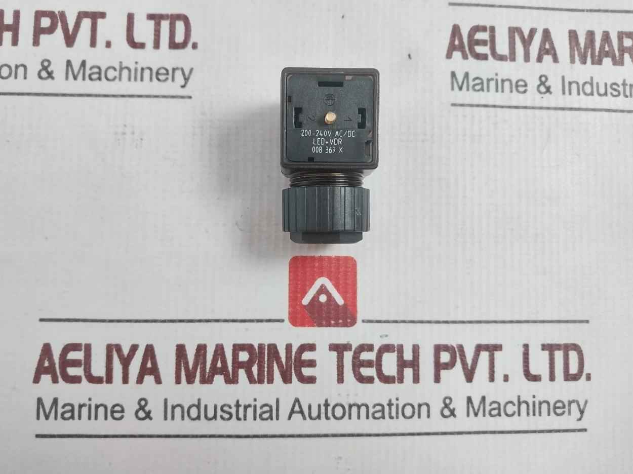 Burkert 2508 Cable Plug Solenoid Valve Connector