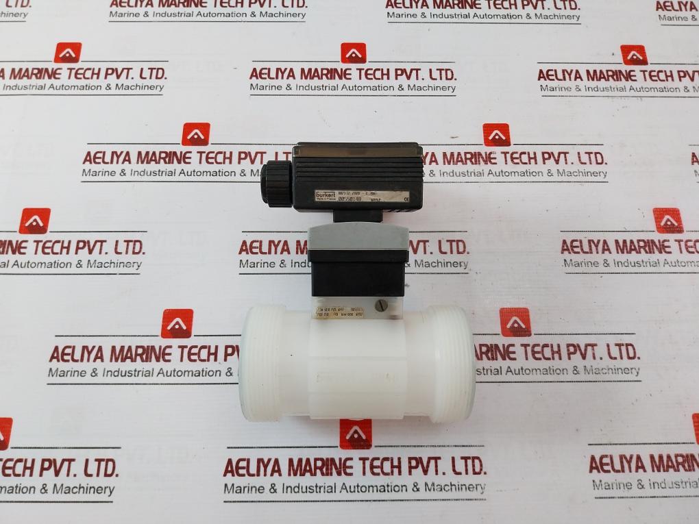 Burkert 5030 Flow Sensor Pvdf Wheel Dn40 12-24Vdc 4-20Ma Open Collector Npn