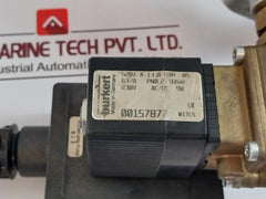 Burkert 5281 A 13,0 Nbr Ms Solenoid Valve, Pressure Gauge, Relief Valve Assembly
