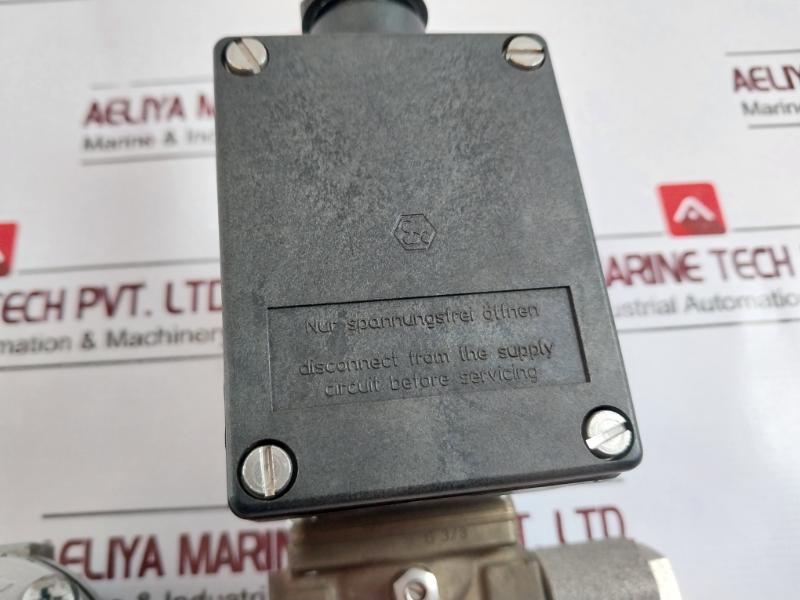 Burkert 5281 A 13,0 Nbr Ms Solenoid Valve, Pressure Gauge, Relief Valve Assembly