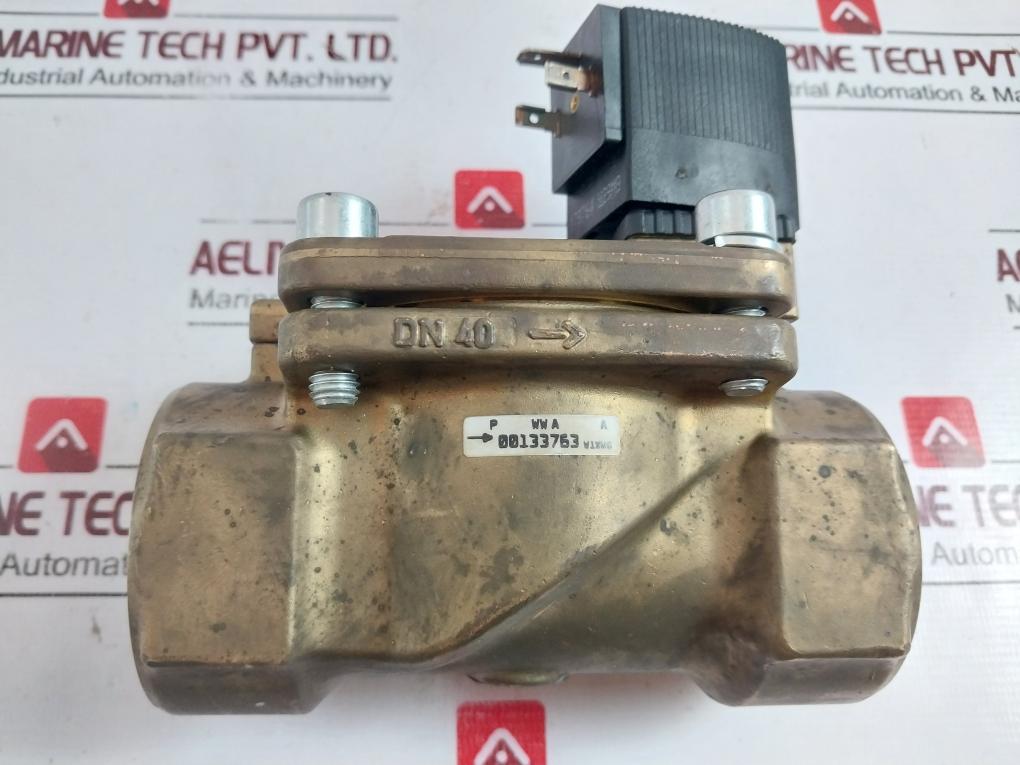 Burkert 5281 A 40.0 Nbr Ms Solenoid Valve 110V 50-60Hz 8W 00133763, 12X-000-00J