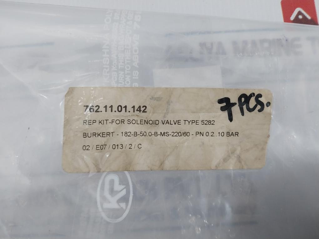 Burkert 5282 Replacement Kit For Solenoid Valve 0.2…10 Bar