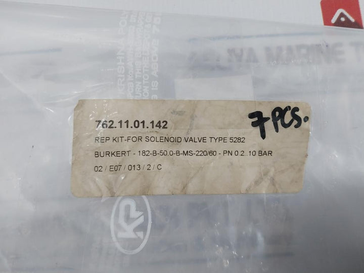 Burkert 5282 Replacement Kit For Solenoid Valve 0.2…10 Bar