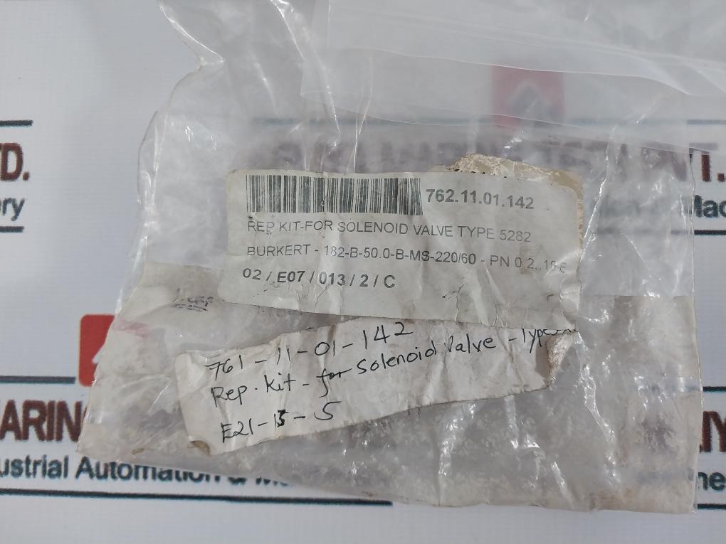 Burkert 5282 Replacement Kit For Solenoid Valve 0.2…10 Bar