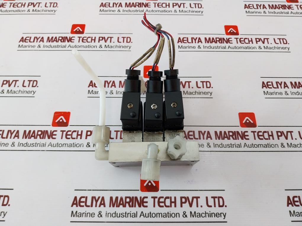 Burkert 6012 C 1/16 Fkm Ss/6011 A 5/64 Fkm Ss Solenoid Valve Assembly