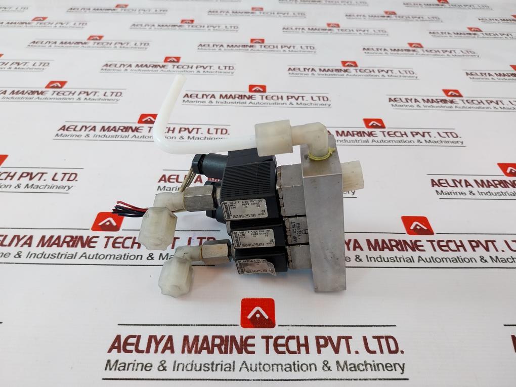 Burkert 6012 C 1/16 Fkm Ss/6011 A 5/64 Fkm Ss Solenoid Valve Assembly