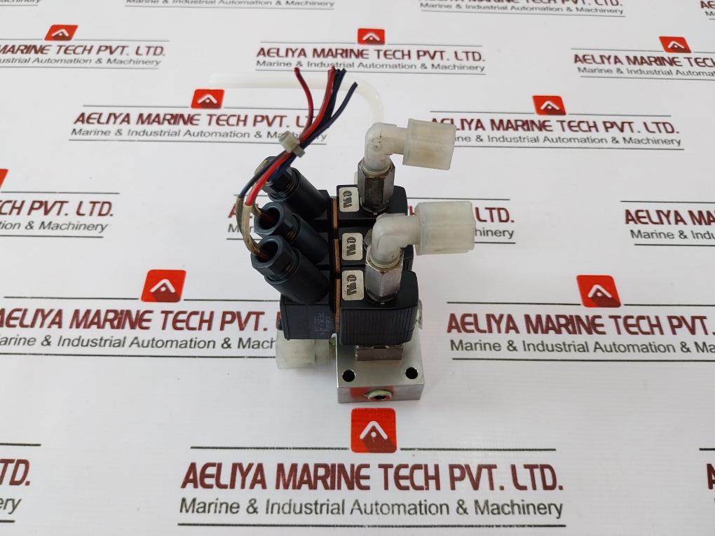 Burkert 6012 C 1/16 Fkm Ss/6011 A 5/64 Fkm Ss Solenoid Valve Assembly