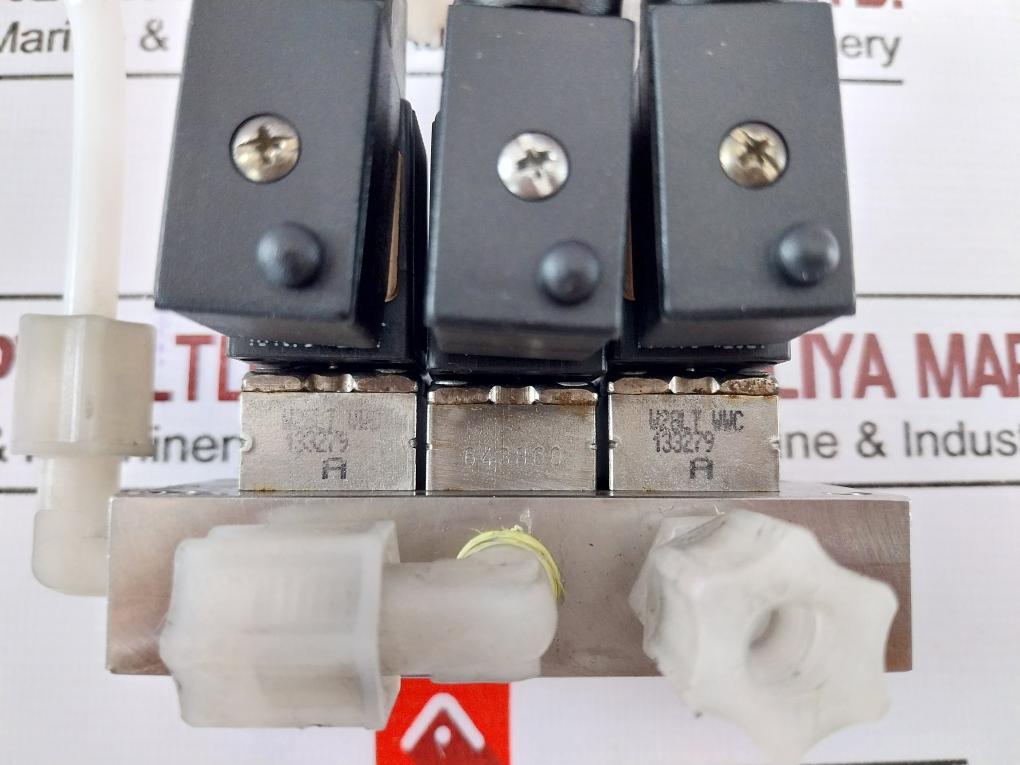 Burkert 6012 C 1/16 Fkm Ss/6011 A 5/64 Fkm Ss Solenoid Valve Assembly