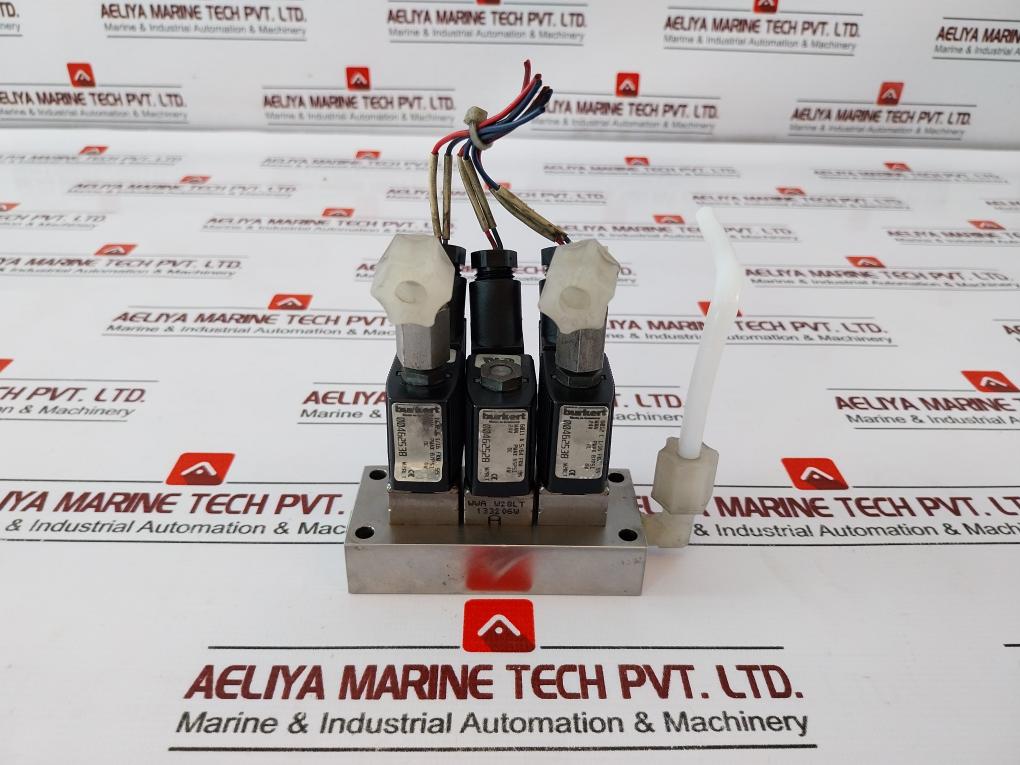 Burkert 6012 C 1/16 Fkm Ss/6011 A 5/64 Fkm Ss Solenoid Valve Assembly