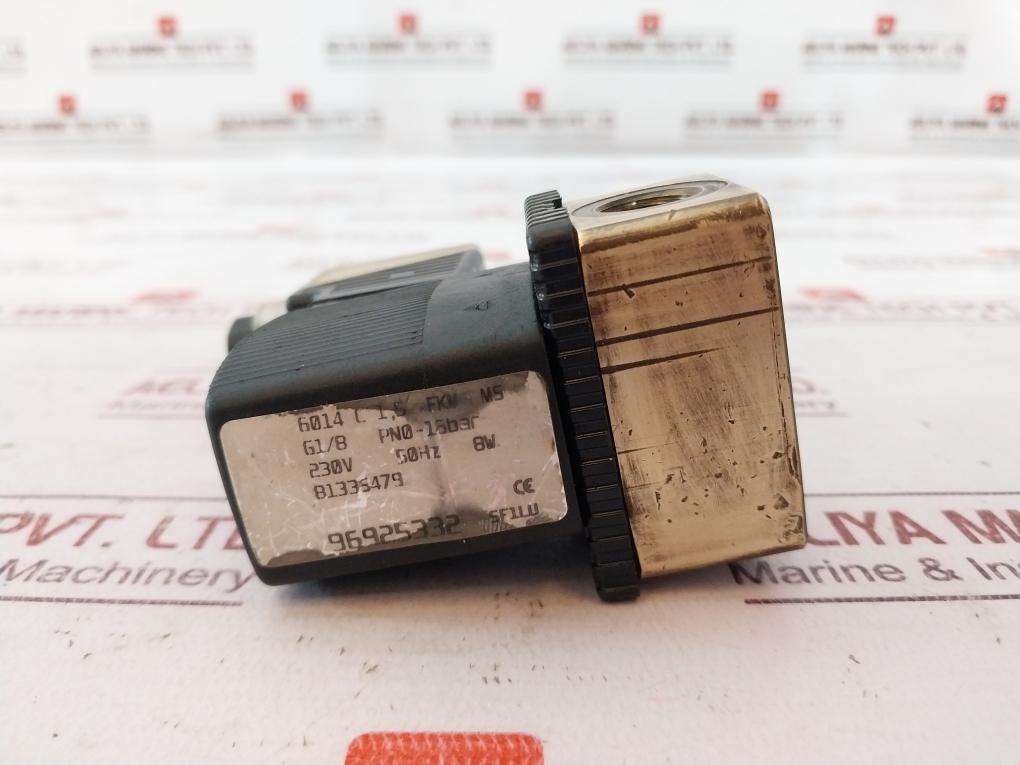 Burkert 6014 C 1,5 Fkm M5 Solenoid Valve G1/8 Pn0-16Bar 230V 50Hz 8W 81335479