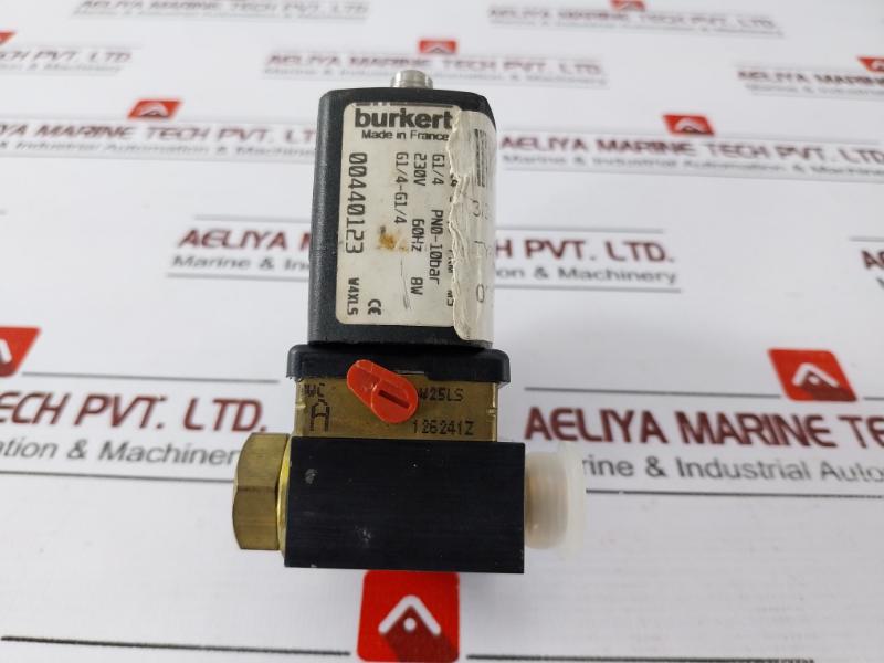 Burkert 6014 C 2,0 Fkm Ms Solenoid Valve 10bar 230v 60hz 8w