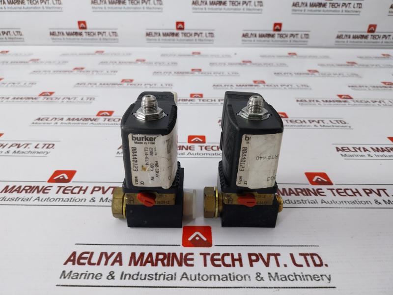 Burkert 6014 C 2,0 Fkm Ms Solenoid Valve 10bar 230v 60hz 8w