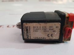 Burkert 6014 C 2,0 Fpm Ms Solenoid Valve 125374V