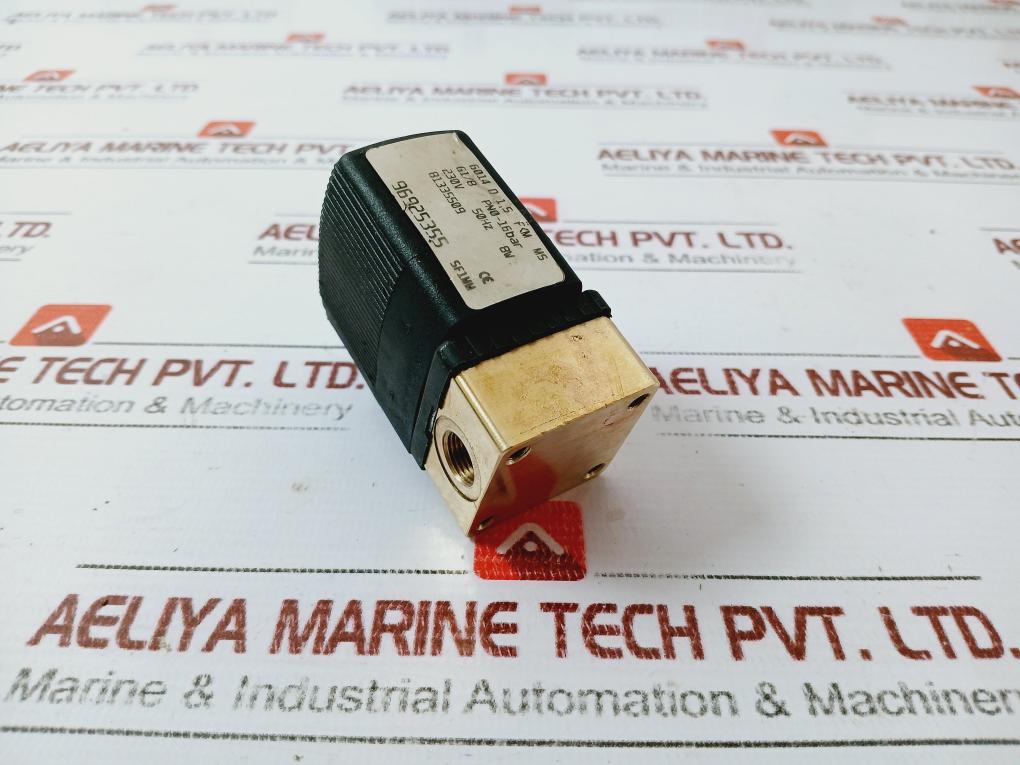 Burkert 6014 D 1.5 Fkm M5 Solenoid Valve 230v, 8w, Pn 0-16bar, G1/8