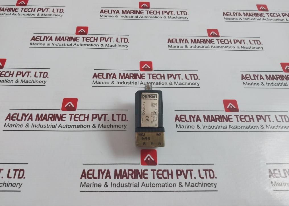 Burkert 6014 D 1,5 Fpm Ms General Purpose Valve 230V 50Hz 8W