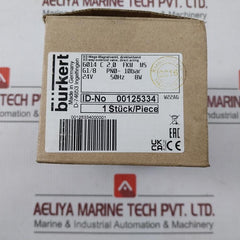 Burkert 6014 Plunger Valve 3/2-way Direct-acting 24V 50Hz 8W