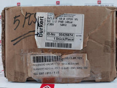 Burkert 6213 A 40.0 Epdm Ms 2/2-way Solenoid Valve G1 1/2 Pn0-10Bar 230V 60Hz