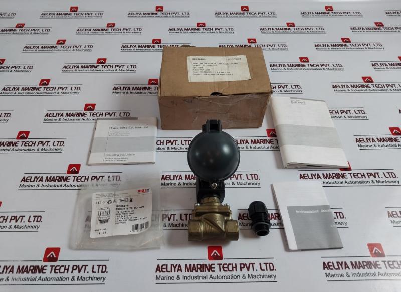 Burkert 6281Ev 2/2 Way Solenoid Valve Servo Assisted Complete Module