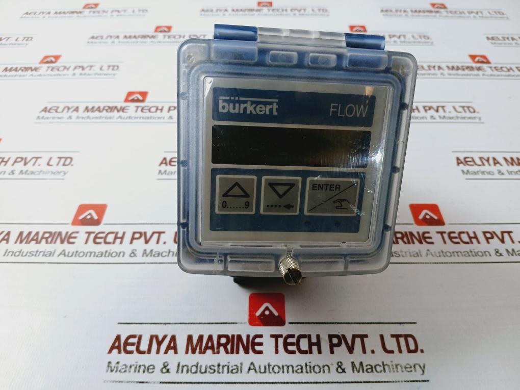 Burkert 8045-fpm Flow Short Transmitter Pvdf, 18-36v, 4-20ma