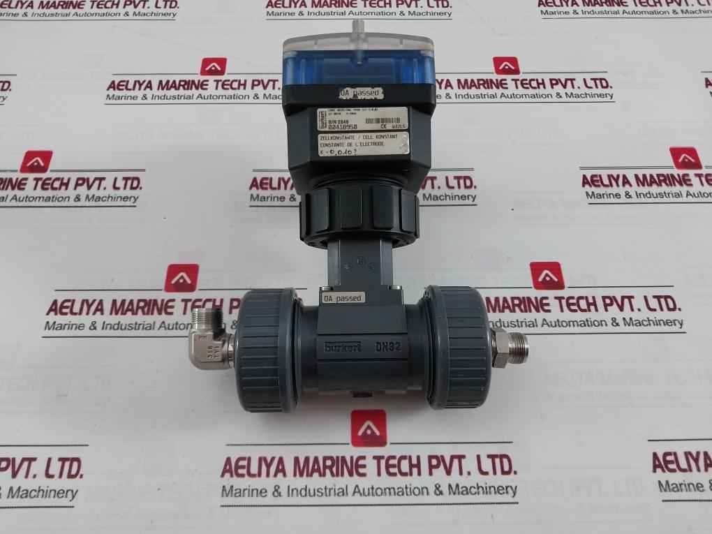 Burkert 8225-fkm-pvdf-55T-c=0,01 Digital Conductivity Transmitter Dn32 W41Lp