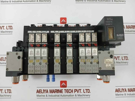 Burkert 8640 Modular Valve Unit For Pneumatic 24Vdc 2W