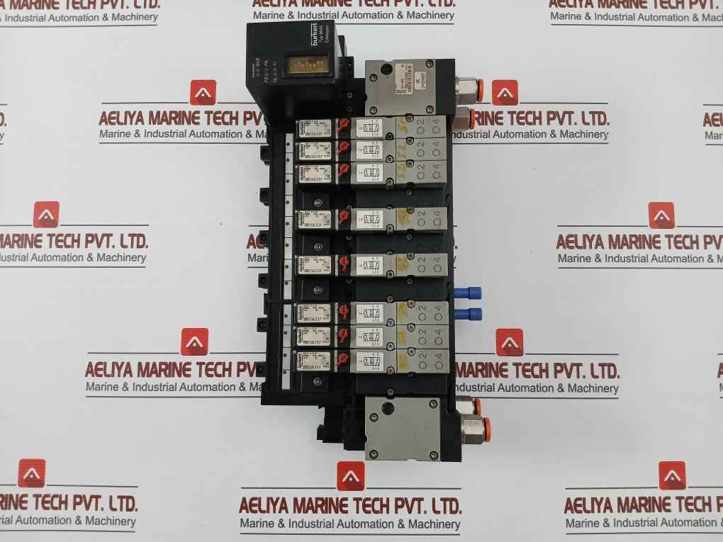 Burkert 8640 Modular Valve Unit For Pneumatic 24Vdc 2W