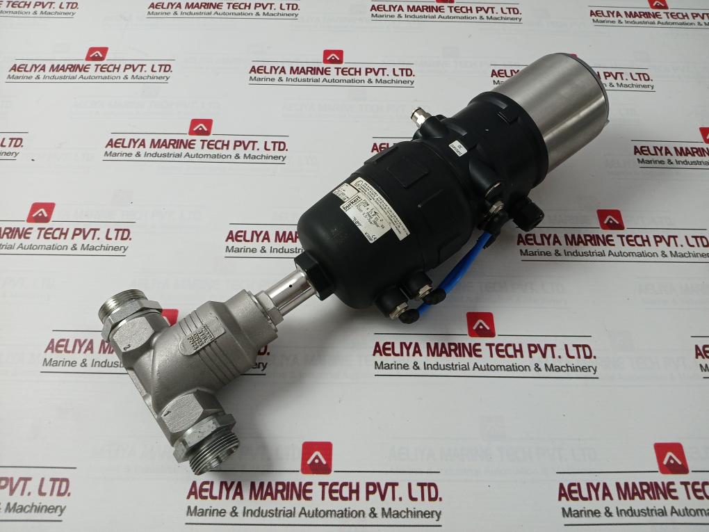 Burkert 8802 Continuous Control Valve System Rev. 2 24V 7Bar 2712 A 15.0 Ss Va