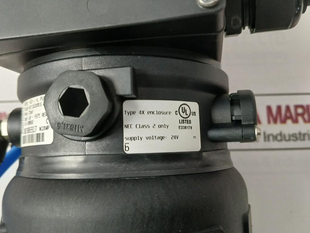 Burkert 8802 Continuous Control Valve System Rev. 2 24V 7Bar 2712 A 15.0 Ss Va