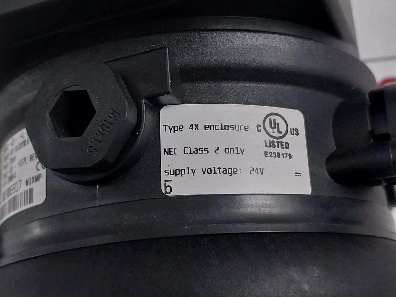 Burkert 8802 Continuous Control Valve With 8692-e1-..-l Pu02 Positioner 5.5-7Bar