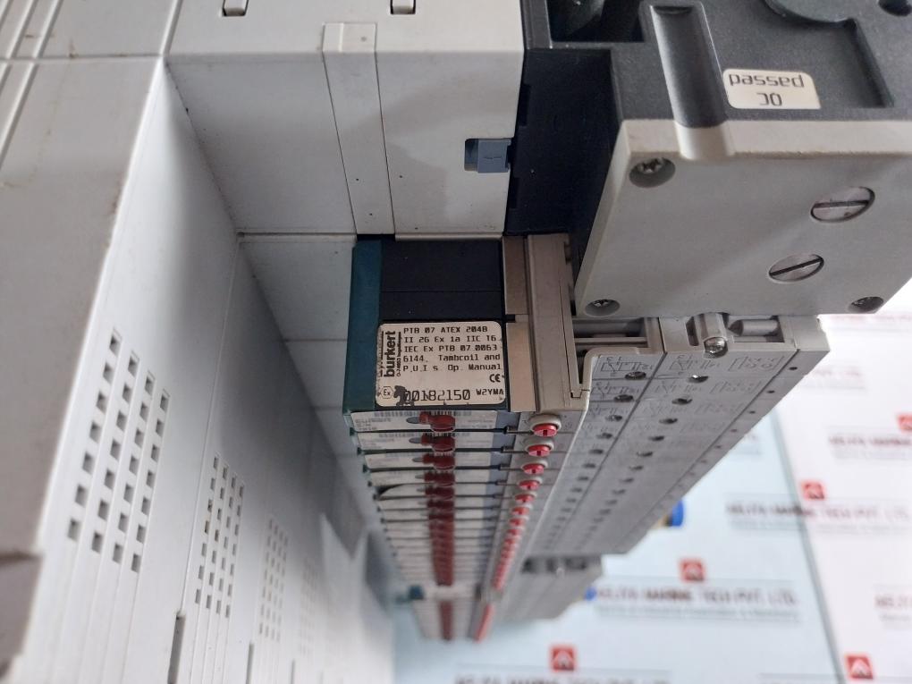 Burkert Airline EX System 8650 Electropneumatic Automation System