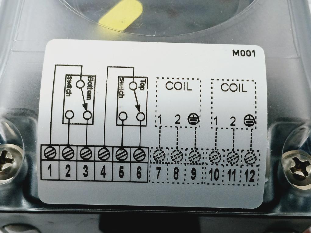 Burkert Epp2m01 Limit Switch 10a (250v Ac), 2,5a (24v Dc)