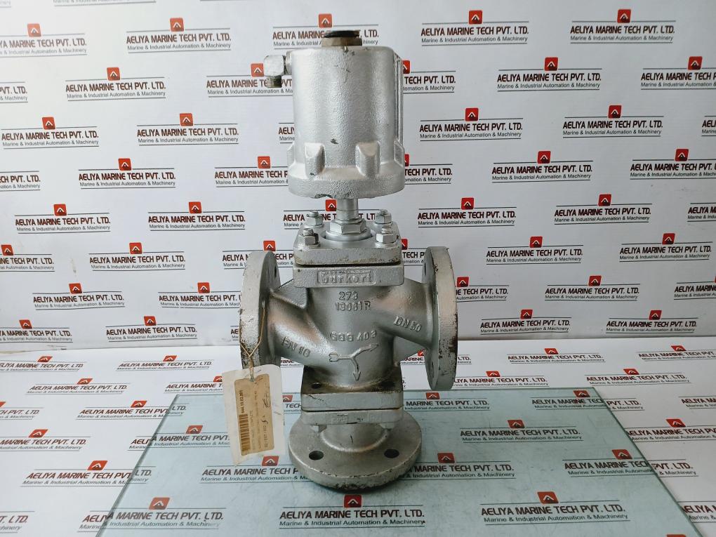 Burkert Pn16 Dn50 Mixing Diverting Flanged End Valve Assembly 279-1406-1r